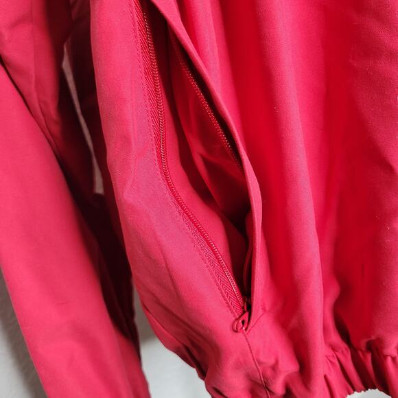 FootJoy FJ Mens Golf Long Sleeve 1/4 Button Down Windbreaker Pullover Jacket✨️M - Picture 6 of 14